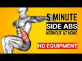 Intense SIDE ABS Workout At Home