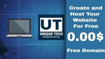 Learn How to Create and Host Website Free + Free Domain Name
