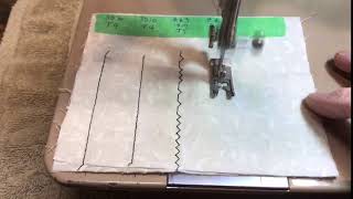 Singer 503 test sew