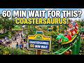LEGOLAND Coastersaurus: 60 Min Wait vs. The Actual Ride!