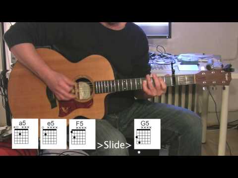 "Rolling In The Deep" Acoustic Guitar, Chord Diagrams