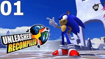 Sonic Unleashed Recompiled ∣ INTRO ∣ PC HD Gameplay Walkthrough ∣ NO Commentary - Part 1