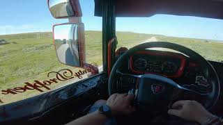 POV TRUCKING TO VADSO IN NORTHERN NORWAY IN SCANIA R500