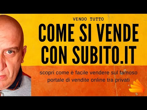 Come vendere su SUBITO.it | Michele Bozzo