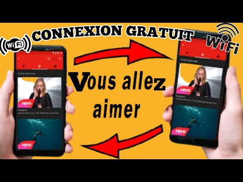 COMMENT PARTAGER LA CONNEXION INTERNET ENTRE DEUX TÉLÉPHONE GRATUIT ET ILLIMITÉE