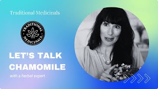 TRADITIONAL MEDICINALS - Let's Talk Chamomile with a Herbal Expert