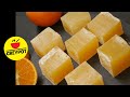 Orange Turkish Delight | Orange Lokum | No Artificial Colour | No Gelatin | No Agar Agar
