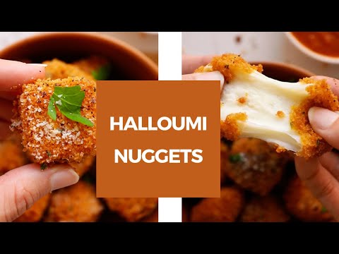 CRISPY HALLOUMI NUGGETS shorts