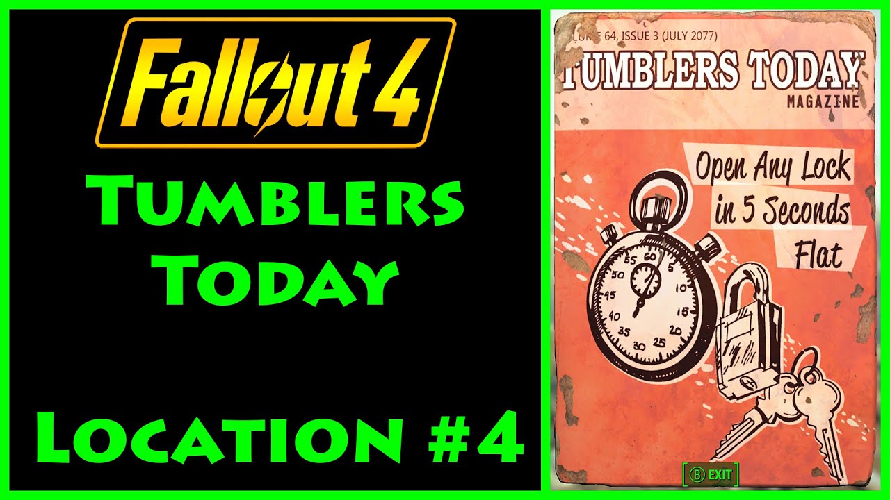 Fallout 4 Tumblers Today West Roxbury Station 4K Ultra HD YouTube