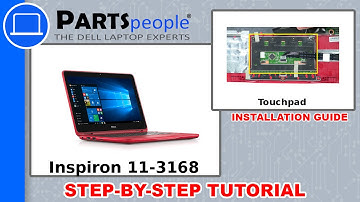 Dell Inspiron 11-3168 (P25T001) Touchpad How-To Video Tutorial