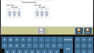 2TouchPOS Functionality of the Seating Requirements Report