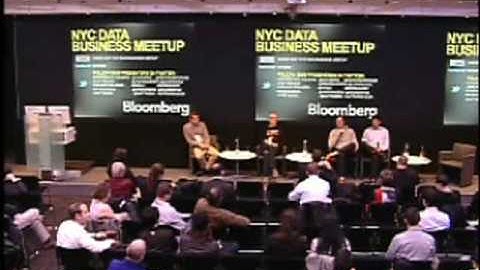 Panel discussion // Data Driven NYC #9 // Nov 2012