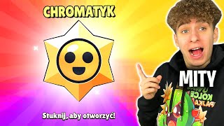 TEN SPOSÓB POZWALA ZDOBYĆ NAJLEPSZĄ CHROMATYCZNĄ GWIAZDKĘ w BRAWL STARS?😱POGROMCY MITÓW screenshot 4