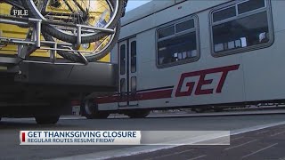 GET buses to resume routes Friday in observance of Thanksgiving
