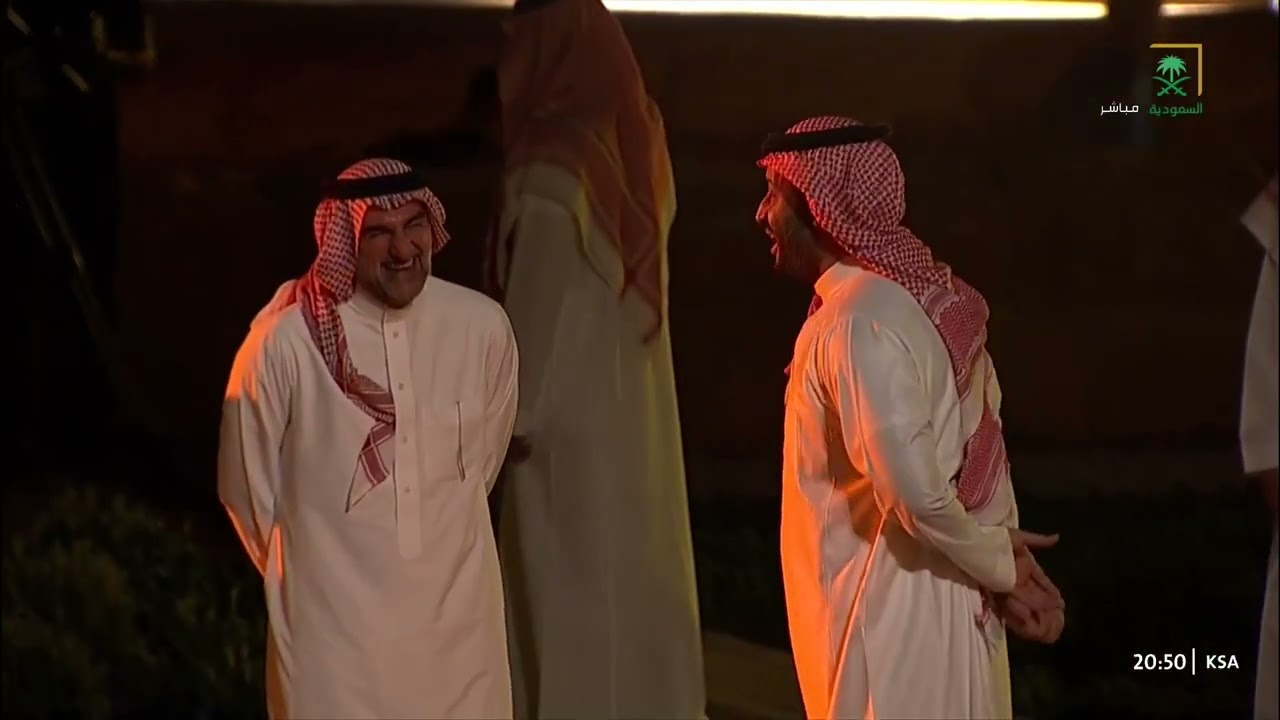 سمو ولي العهد الأمير محمد بن سلمان يستقبل الرئيس الأمريكي دونالد ترامب في الدرعية