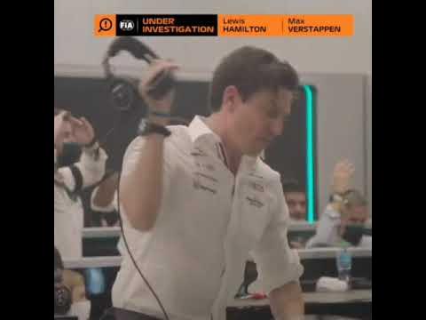 ANGRY Toto Wolff Throws His Headphones After Hamilton and Verstappen ...