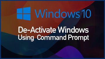 Deactivate Windows 10 By Removing Product Key Using Command Prompt Method || Working || ✔✔✔