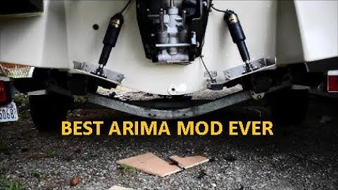Arima Sea Ranger Trim Tabs Install, Best Arima Mod, DIY