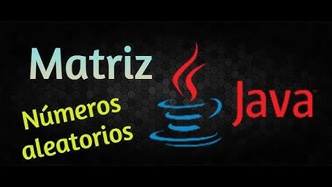 ¿Como llenar una matriz con números aleatorios en Java?