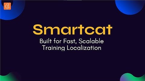 Smartcat: snelle, schaalbare trainingslokalisatie met CommLab India