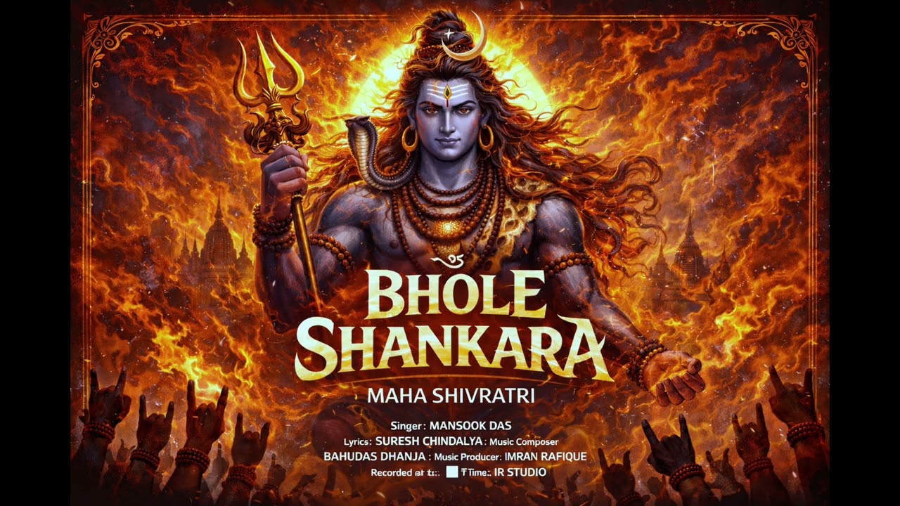 BHOLE SHANKARA | SHIVRATRI SPEACIAL | MANSOOK DAS | OFFICIAL VIDEO | 2026