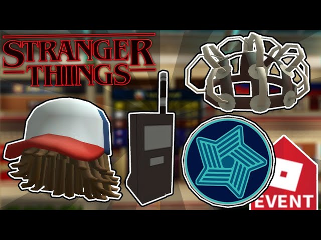 How to get ALL ITEMS in STRANGER THINGS EVENT!! (Roblox Stranger Things:  Starcourt Mall) 