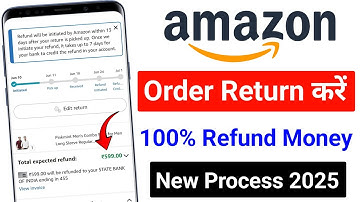 how to return item on amazon | amazon order return kaise kare | amazon return refund product 2025