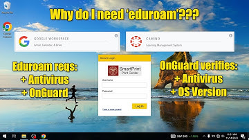 Connecting to Eduroam @ SCU - win10/11
