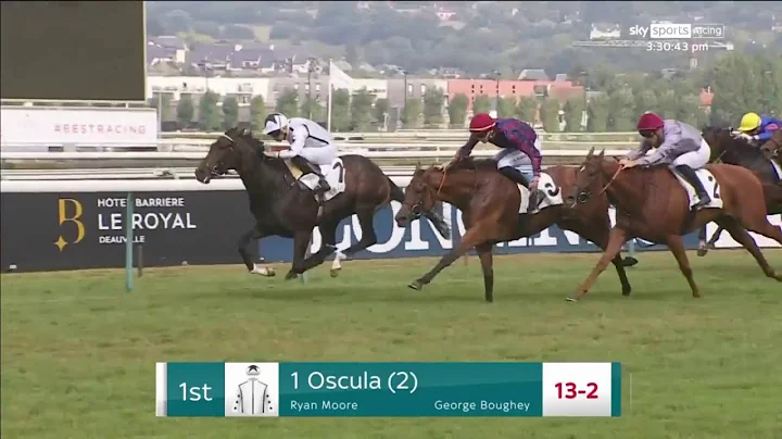 She loves the game! OSCULA lands another Group win...