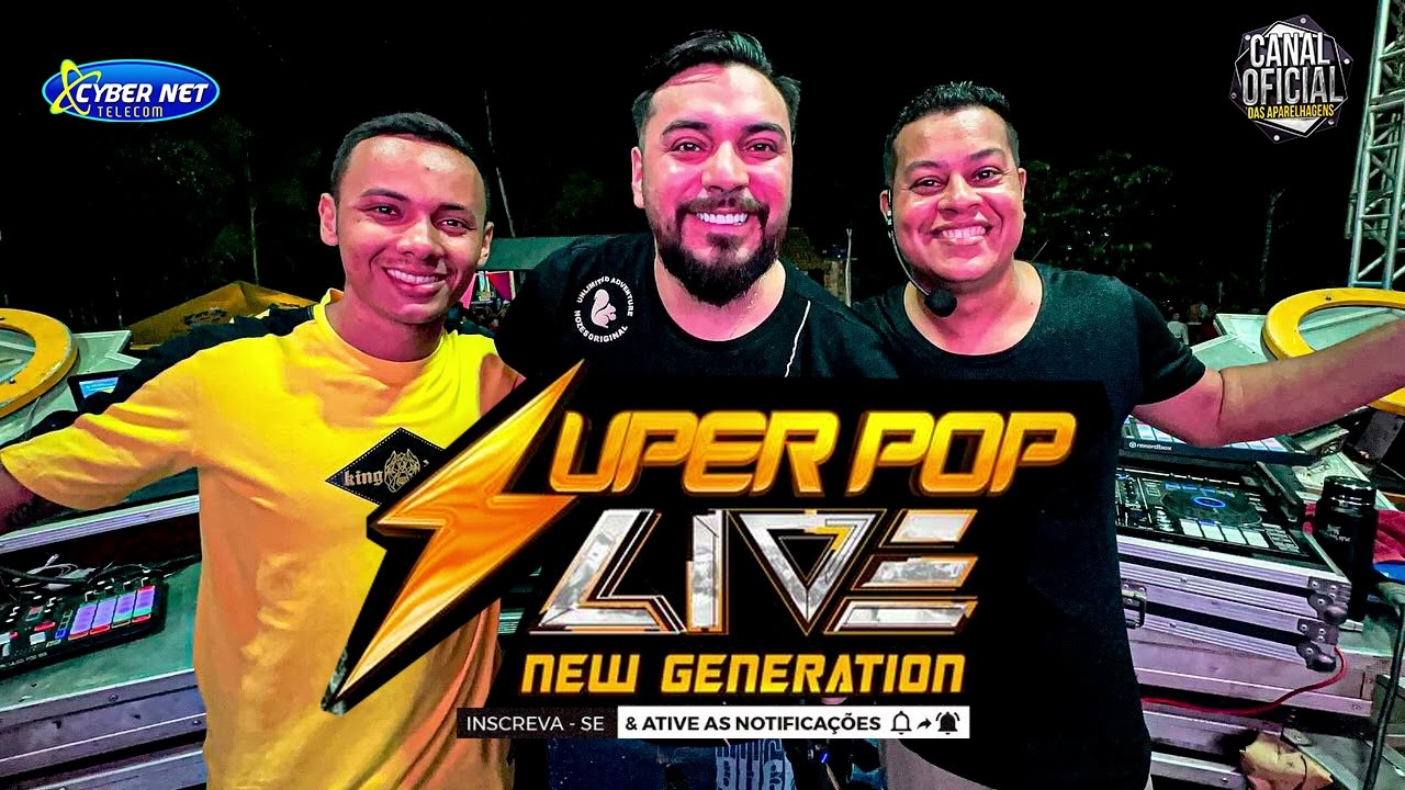 SUPER POP LIVE ( SUPER POP NEW GENERATION ) DJ ADRIANO EM