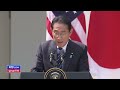 LIVE: Biden, Japanese Prime Minister Hold Press Conference