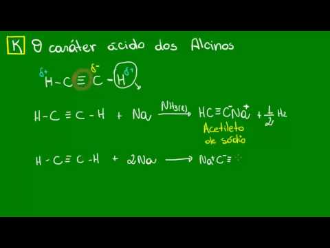 Vídeo: Por que os alcinos são chamados de acetileno?