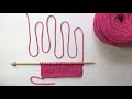 Wrap and Turn Short Rows Tutorial