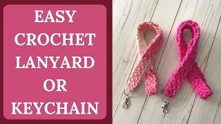 DIY. Llavero De Cuello a Ganchillo. Muy Fácil!! // Neck Keychain in  Crochet. Very Easy!! 