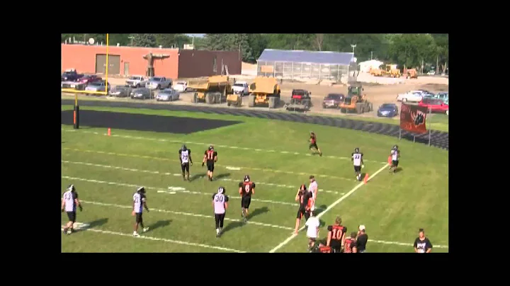 Aron Kliegl 30-yard TD reception vs. Dubuque Brusi...
