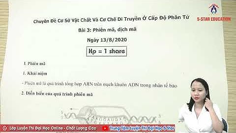 Loại axit amin được mã hóa bởi 6 bộ ba năm 2024