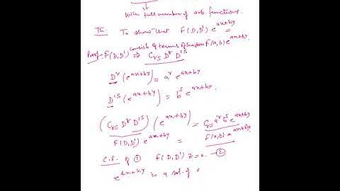 23 NON HOMOGENEOUS LINEAR PDE WITH CONSTANT COEFFICIENTS: C.F. OF IRREDUCIBLE and its working rule