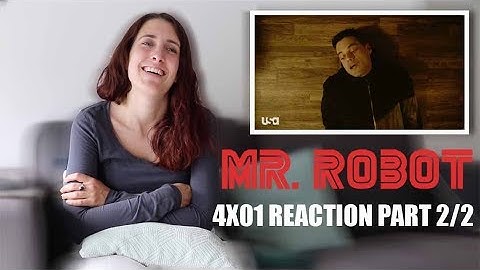 MR ROBOT 4X01 "UNAUTHORIZED" REACTION PART 2/2