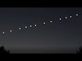 STARLINK satellites train seen from earth - SpaceX Elon Musk 30