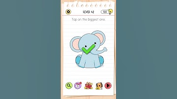 Brain Test level 42🌞🌞 #trending #braintestsolution #braintest brain test game level solution