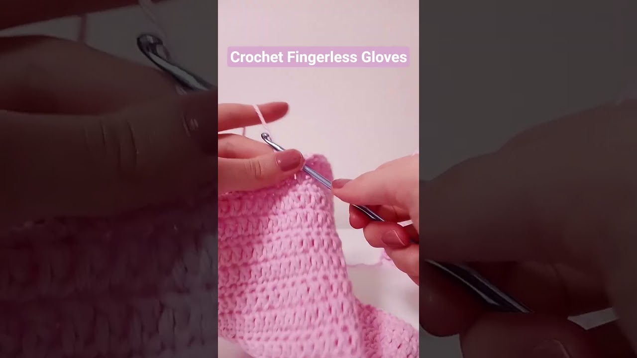 Crochet Fingerless Gloves 