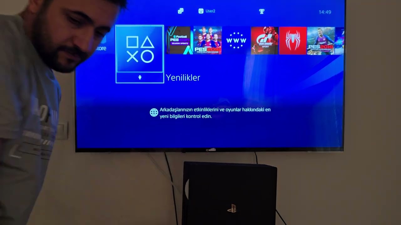 PlayStation blu-ray disk ile  kırma jailbreak 2 farklı sürümde test videosu 
