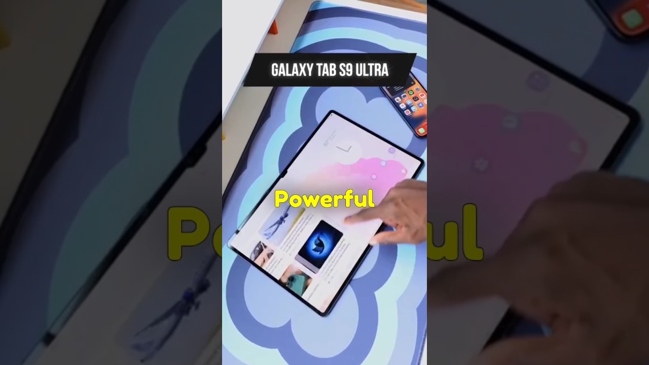 Galaxy Tab S9 Ultra Is Better Than iPad||#tech #technology #shorts