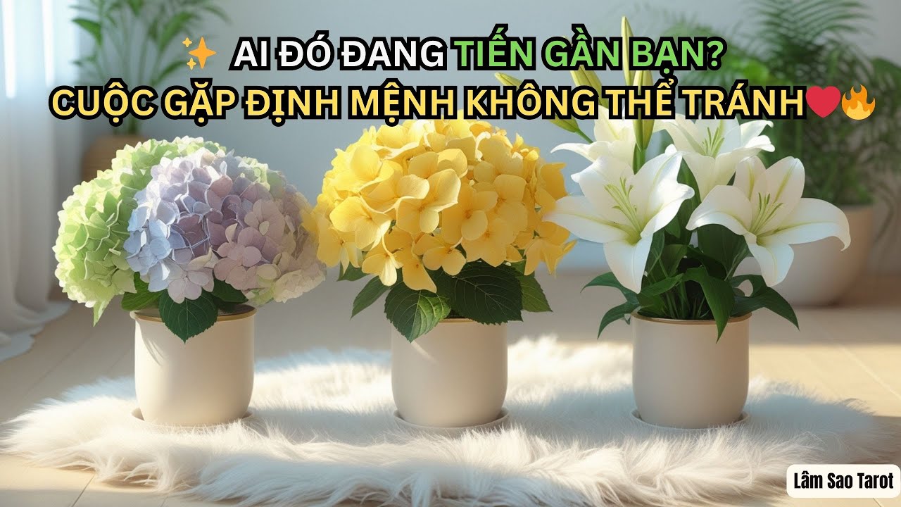 AI ĐÓ ĐANG TIẾN GẦN BẠN? ✨ CUỘC GẶP ĐỊNH MỆNH KHÔNG THỂ TRÁNH  😳✨ | Lâm Sao Tarot  #tarot