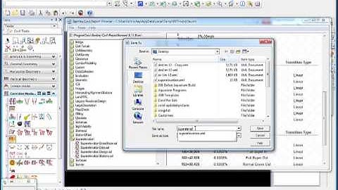 InRoads SS3 - Annotate Profile Superelevation