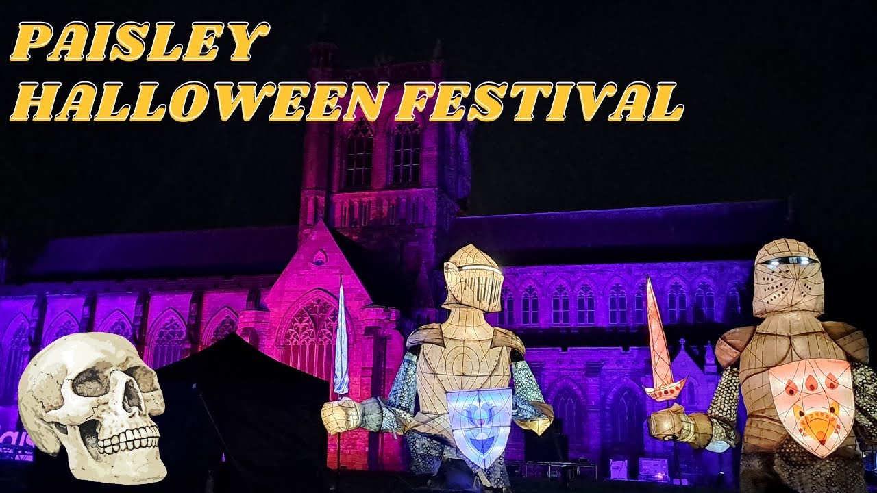 Paisley Halloween Festival 2023, Scotland Gothic Creatures and Demons