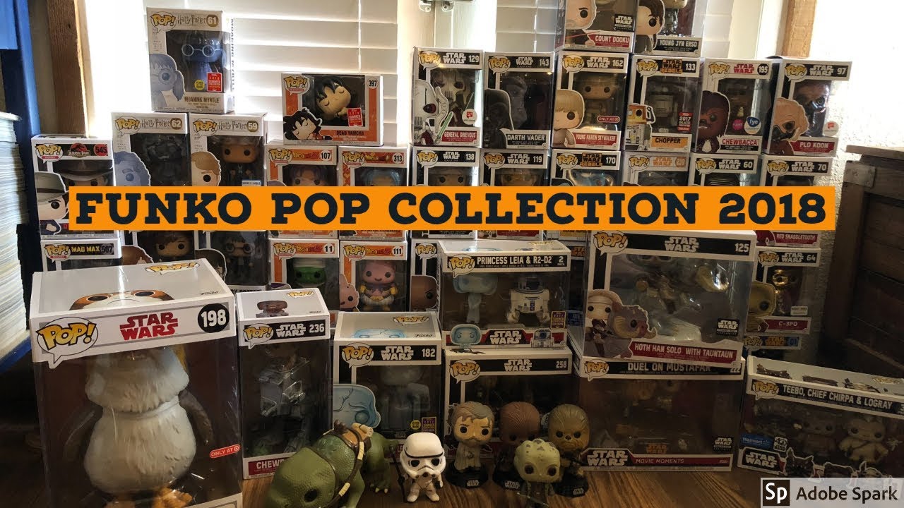 My ENTIRE  Funko POP Collection 2018 | 57 Vinyls | JediMaster738