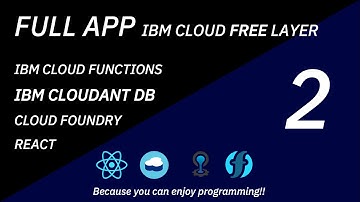 Learning - Full Web APP Using IBM Cloud FREE LAYER - Part 2 (Cloudant & Nodejs)