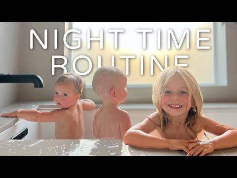 TWINS & TODDLER NIGHT TIME ROUTINE! (KEEPS THEM SLEEPING THROUGH THE NIGHT)
