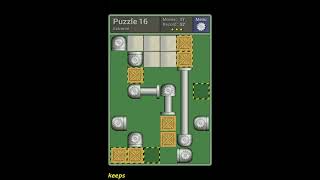Pushing Machine (Extreme) Level Puzzle 16 - Perfect Solution